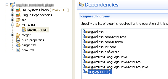 Dependencies in MANIFEST.MF